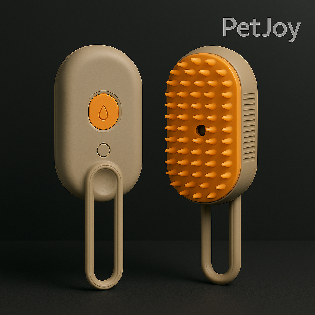 3-in-1 Electric Steam Pet Grooming Brush